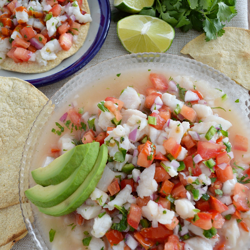 Fish Ceviche Or De Pescado