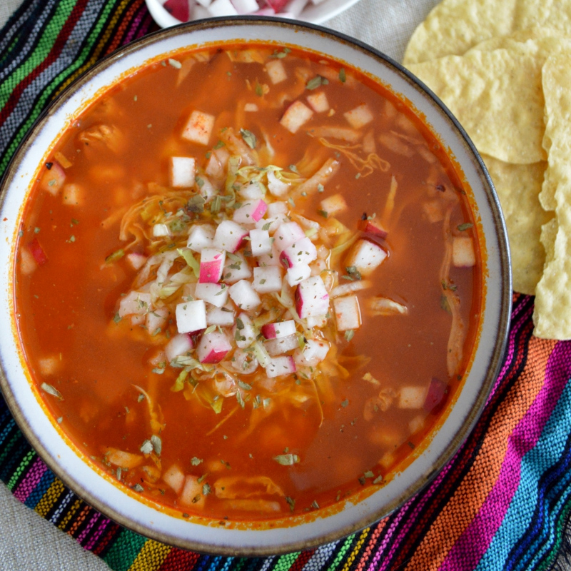 Pozole Rojo or Red Posole